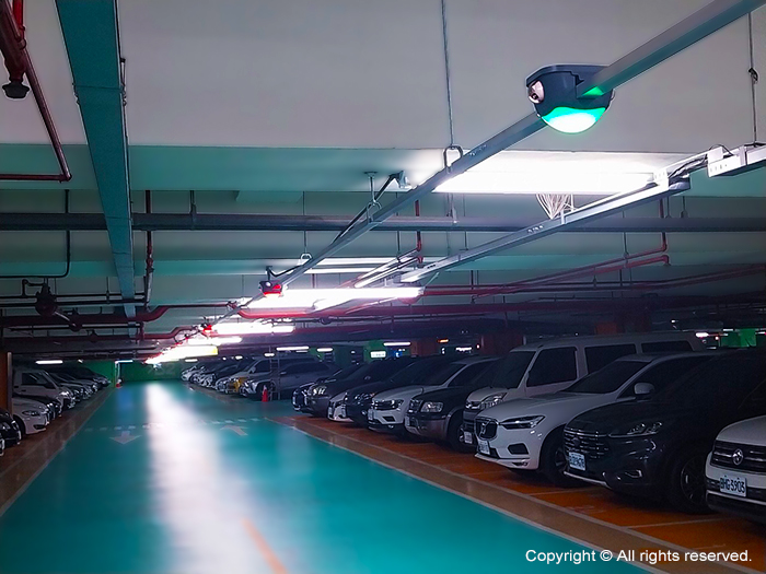 Taoyuan Ximen Car Park Implement with Parkxper LPR system